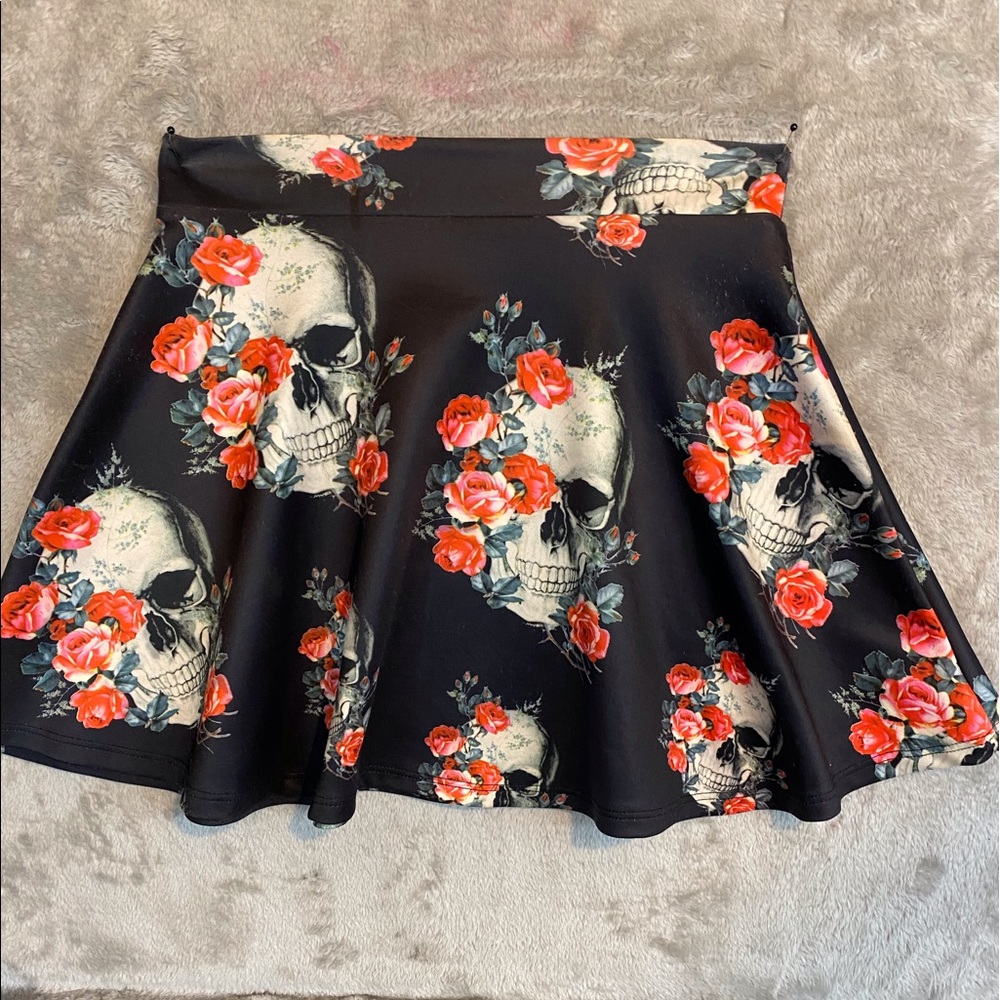 Skull Skater Skirt